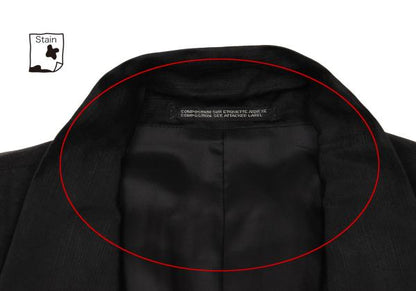 Yohji Yamamoto POUR HOMME 03SS Silk Jacket Black Size 3