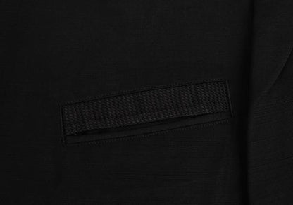 Yohji Yamamoto POUR HOMME 03SS Silk Jacket Black Size 3