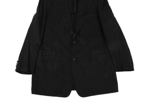 Yohji Yamamoto POUR HOMME 03SS Silk Jacket Black Size 3