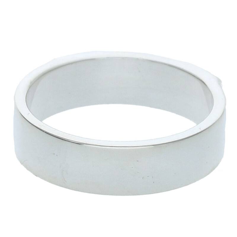 HERMES Collier de Chien PM .925 Silver Ring Size ONE SIZE