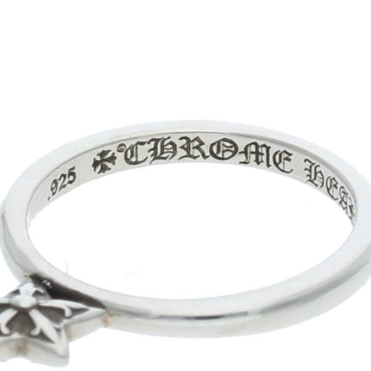 Chrome Hearts BUBBLGM STAR 925 Silver Ring Size US 3