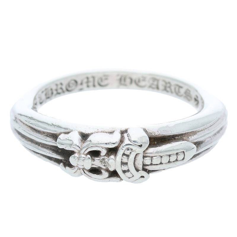 Chrome Hearts BABY CLSC Dagger 925 Silver Ring Size US 7