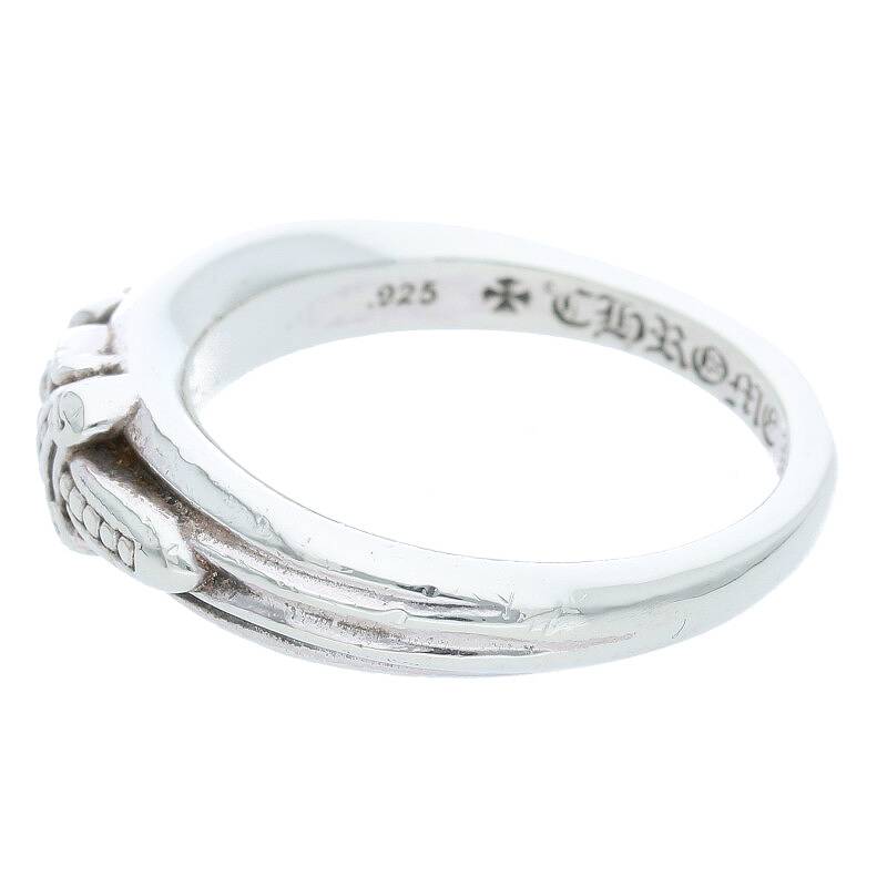 Chrome Hearts BABY CLSC Dagger 925 Silver Ring Size US 7