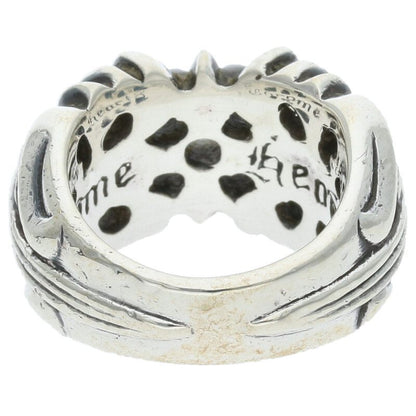Chrome Hearts K&T 925 Silver Ring Size US 5
