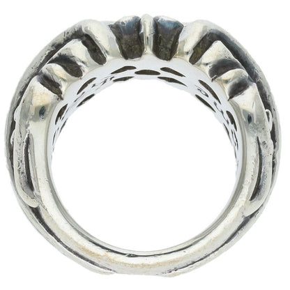 Chrome Hearts K&T 925 Silver Ring Size US 5