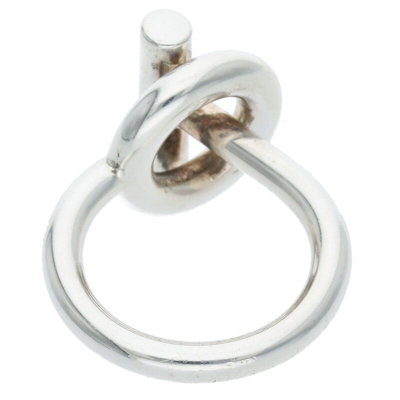 HERMES Echappe GM Silver Ring Size ONE SIZE