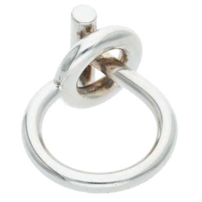 HERMES Echappe GM Silver Ring Size ONE SIZE