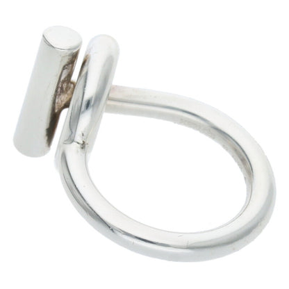 HERMES Echappe GM Silver Ring Size ONE SIZE