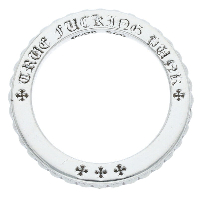 Chrome Hearts TFP PNK JVI Silver Ring Size US 6 (Silver 4.30g)