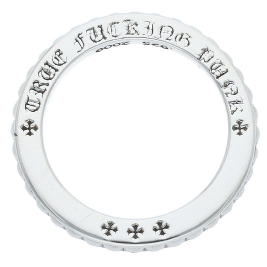 Chrome Hearts TFP PNK JVI Silver Ring Size US 6 (Silver 4.30g)