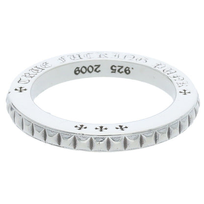Chrome Hearts TFP PNK JVI Silver Ring Size US 6 (Silver 4.30g)