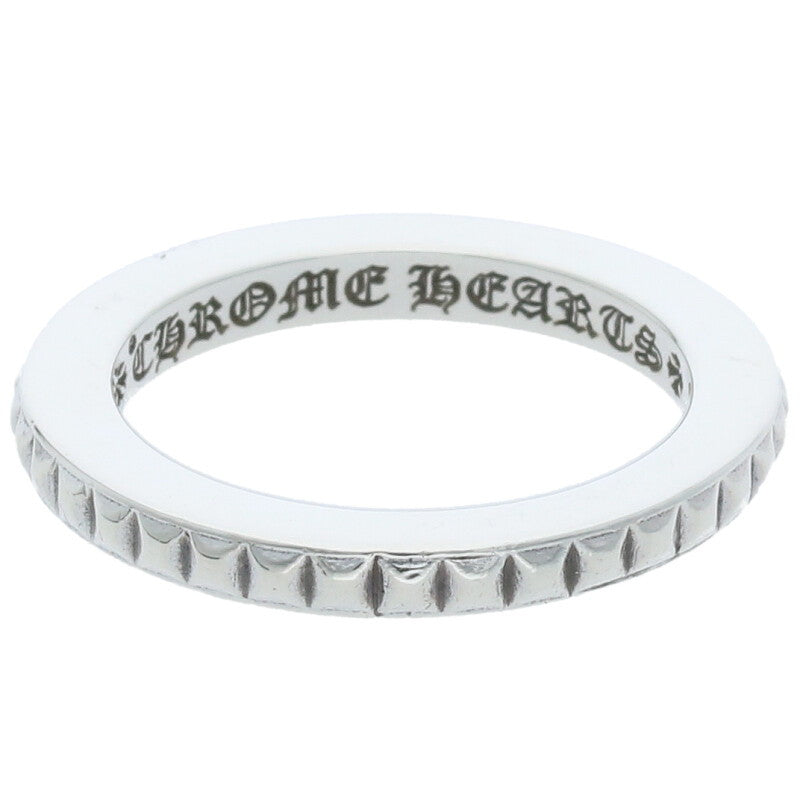 Chrome Hearts TFP PNK JVI Silver Ring Size US 6 (Silver 4.30g)