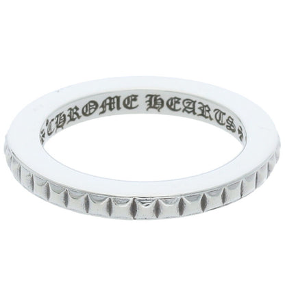 Chrome Hearts TFP PNK JVI Silver Ring Size US 6 (Silver 4.30g)