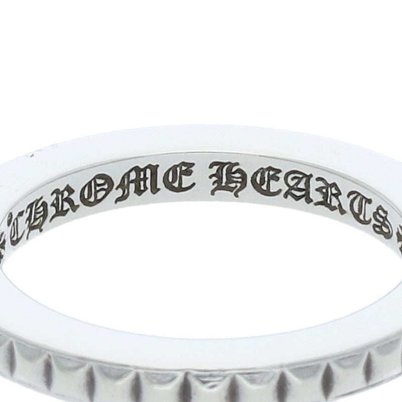 Chrome Hearts TFP PNK JVI Silver Ring Size US 6 (Silver 4.30g)