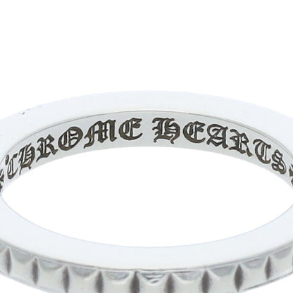 Chrome Hearts TFP PNK JVI Silver Ring Size US 6 (Silver 4.30g)