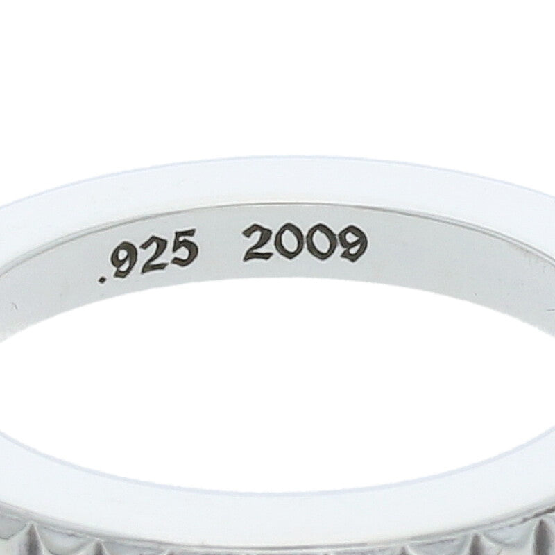 Chrome Hearts TFP PNK JVI Silver Ring Size US 6 (Silver 4.30g)