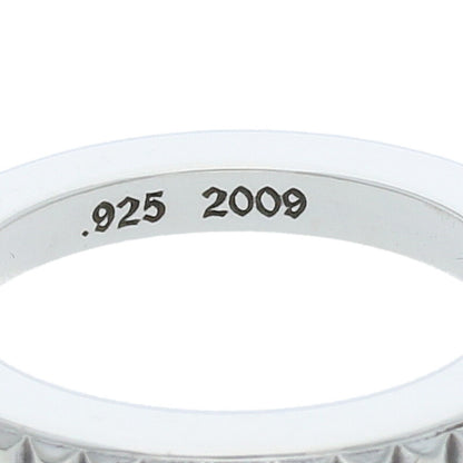 Chrome Hearts TFP PNK JVI Silver Ring Size US 6 (Silver 4.30g)