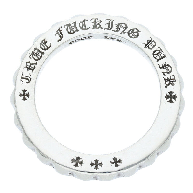 Chrome Hearts TFP PNK BIG Ring Silver Size JP 10 (Silver 4.74g)