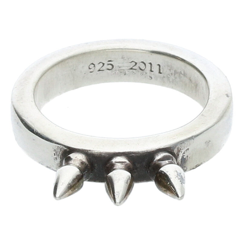 Chrome Hearts Baby Bell 3 Spike Silver Ring Size JP 1.5 (Silver 3.36g)