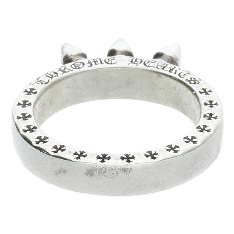Chrome Hearts Baby Bell 3 Spike Silver Ring Size JP 1.5 (Silver 3.36g)