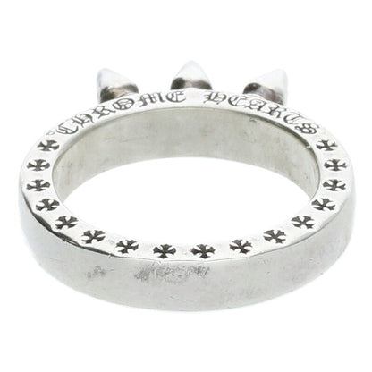 Chrome Hearts Baby Bell 3 Spike Silver Ring Size JP 1.5 (Silver 3.36g)