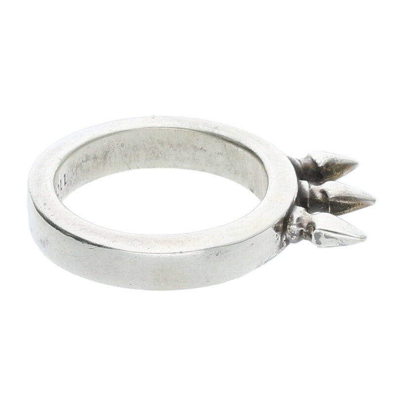 Chrome Hearts Baby Bell 3 Spike Silver Ring Size JP 1.5 (Silver 3.36g)