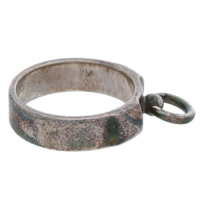 HERMES Collier de Chien PM Silver Ring Size ONE SIZE
