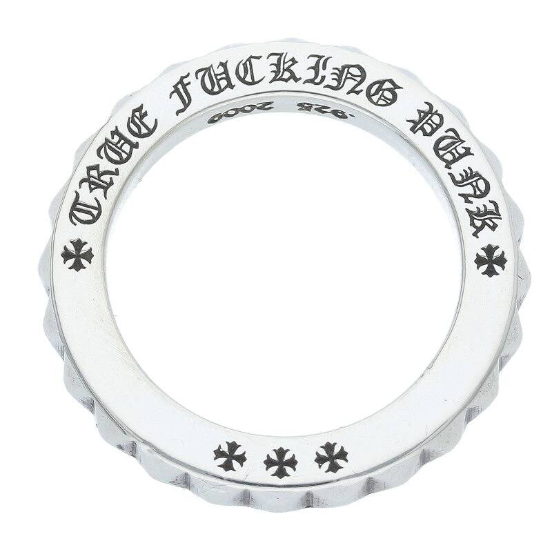 Chrome Hearts TFP PNK BIG Silver Ring Size JP 12