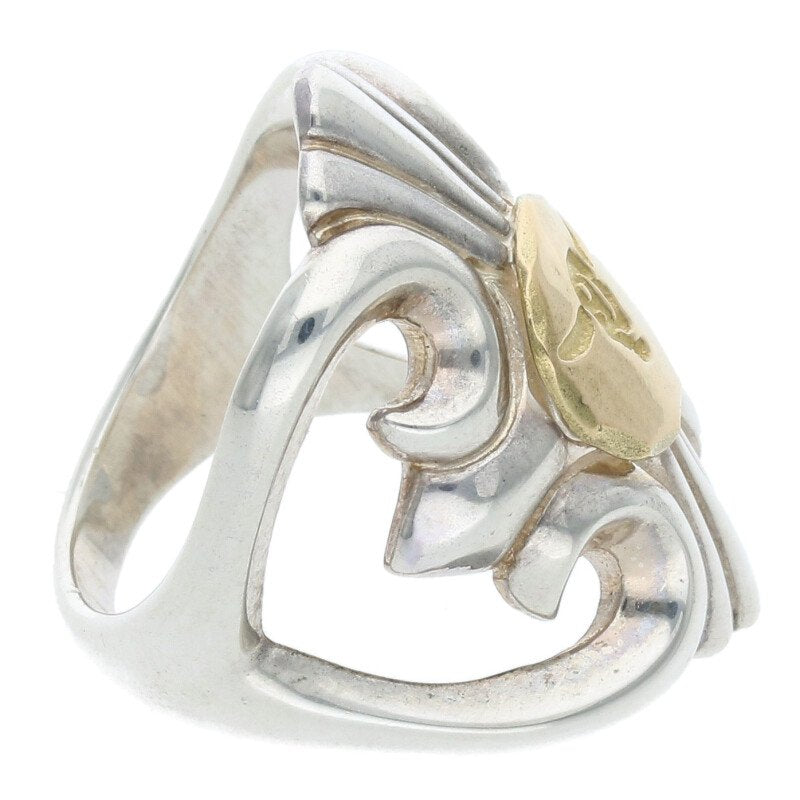 TADY & KING Cast Ring GP Longhorn M Silver Size ONE SIZE