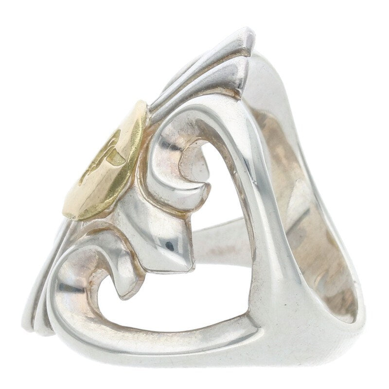 TADY & KING Cast Ring GP Longhorn M Silver Size ONE SIZE