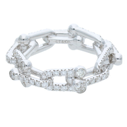 TIFFANY&Co. Hardware Small Link Pave Diamond Size ONE SIZE