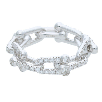 TIFFANY&Co. Hardware Small Link Pave Diamond Size ONE SIZE