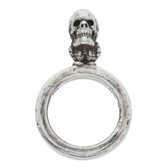 Chrome Hearts FOTI SPACER SU-HARRIS TEETER FOTI Ring Silver