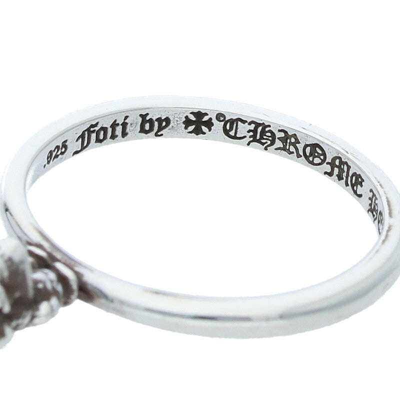 Chrome Hearts BUBBLGM FOTI Silver Ring Size JP 9