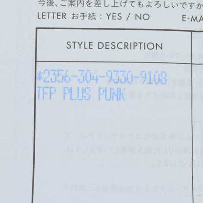 Chrome Hearts TFP PNK PLS 925 Silver Ring Size ONE SIZE