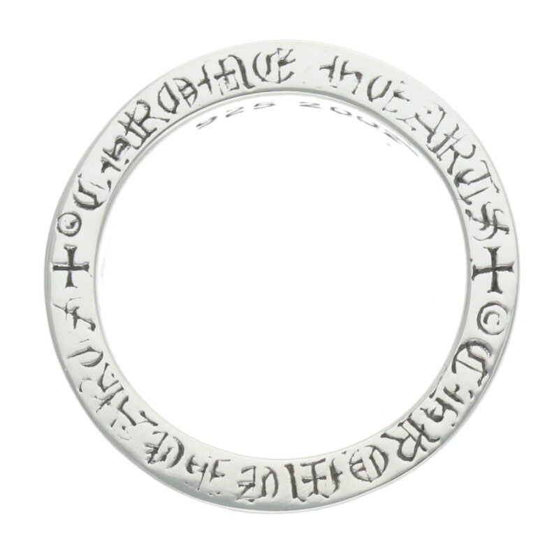 Chrome Hearts 6mm Spacer Plain Silver Ring Size JP 11.5