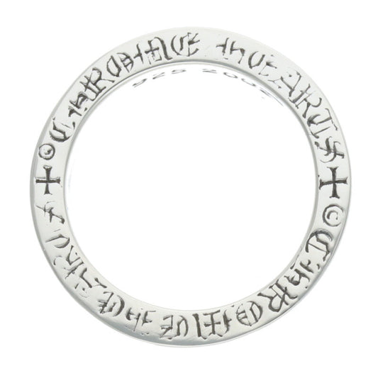 Chrome Hearts 6mm Spacer Plain Silver Ring Size US 6