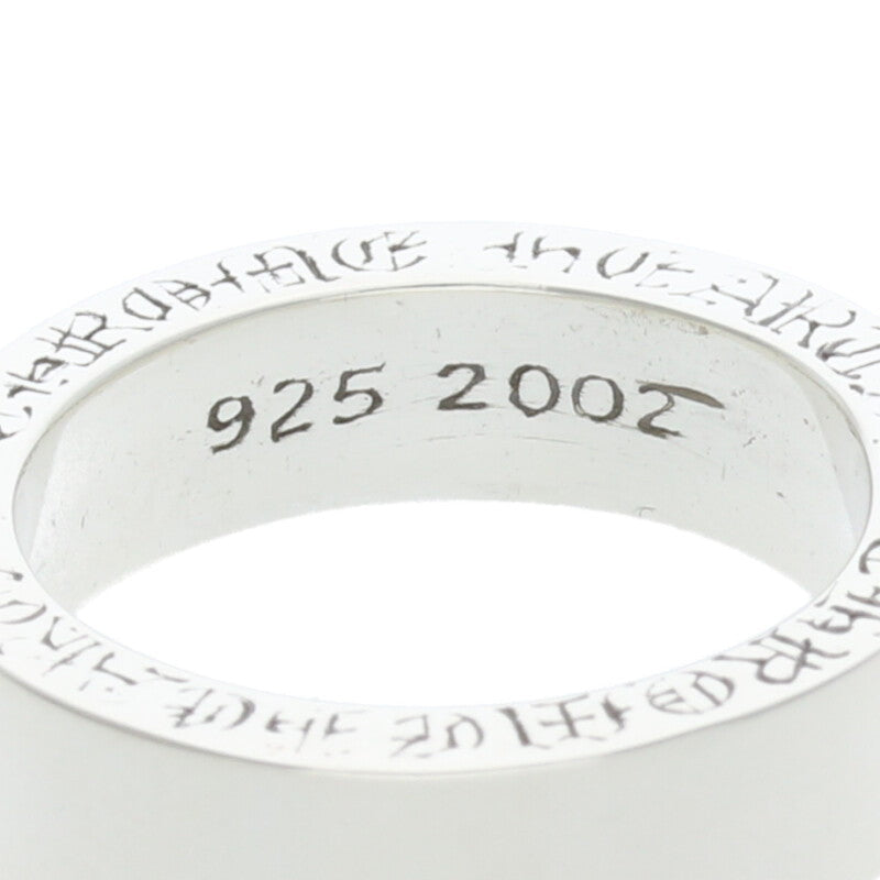 Chrome Hearts 6mm Spacer Plain Silver Ring Size JP 11.5