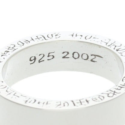 Chrome Hearts 6mm Spacer Plain Silver Ring Size JP 11.5