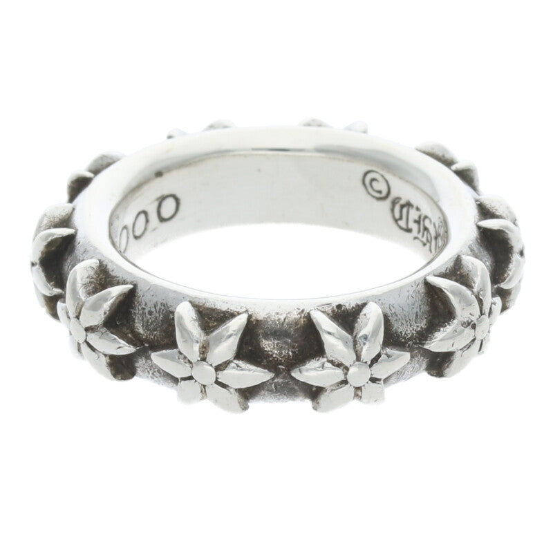 Chrome Hearts STAR BAND 925 Silver Ring Size US 6