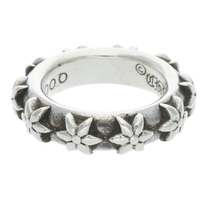 Chrome Hearts STAR BAND 925 Silver Ring Size US 6
