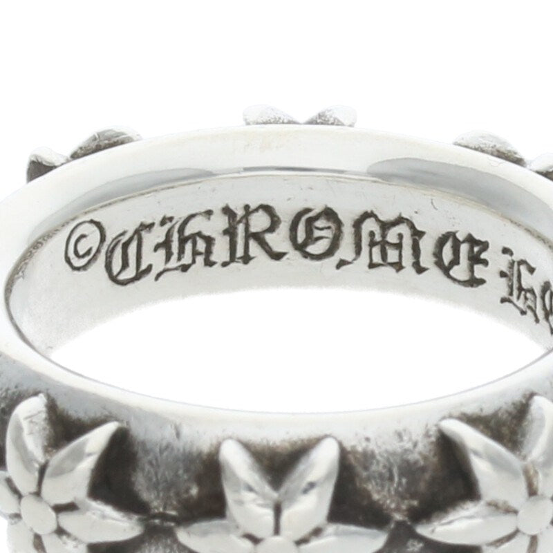 Chrome Hearts STAR BAND 925 Silver Ring Size US 6