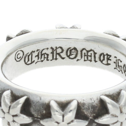 Chrome Hearts STAR BAND 925 Silver Ring Size US 6