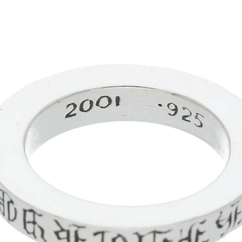 Chrome Hearts 3mm SPACER FUCKYOU 925 Silver Size ONE SIZE