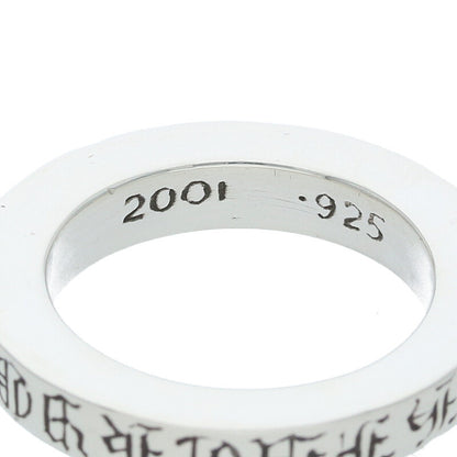 Chrome Hearts 3mm SPACER FUCKYOU 925 Silver Size ONE SIZE