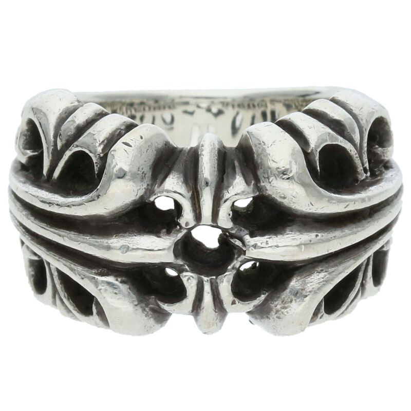 Chrome Hearts K&T Silver Ring Size US 4.5