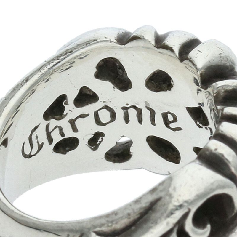 Chrome Hearts K&T Silver Ring Size US 4.5