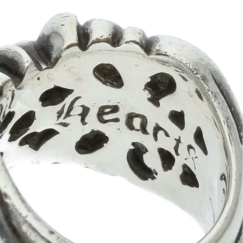Chrome Hearts K&T Silver Ring Size US 4.5
