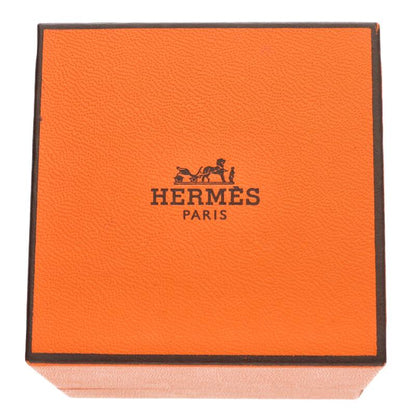 HERMES Osmose GM Silver Ring Size ONE SIZE
