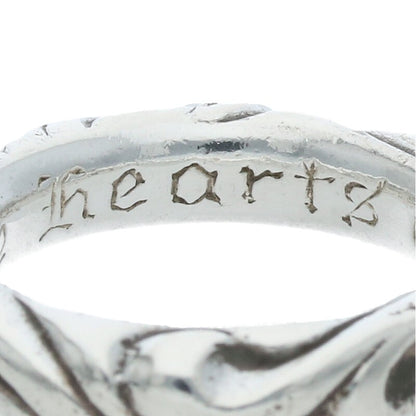Chrome Hearts SCRL BAND Ring Silver Size 7.5 (Silver 7.32g)